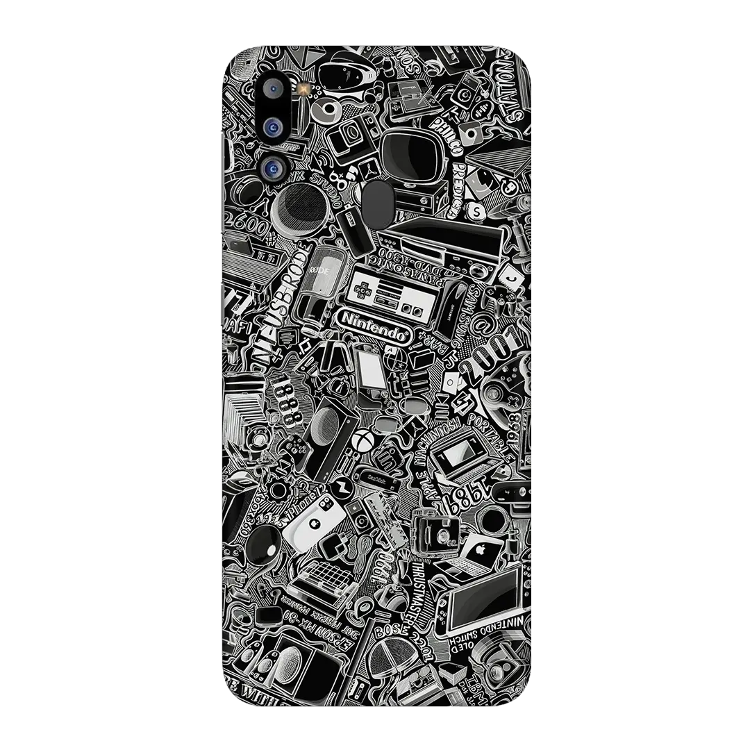Preload Full Back / Tech Camo Dark