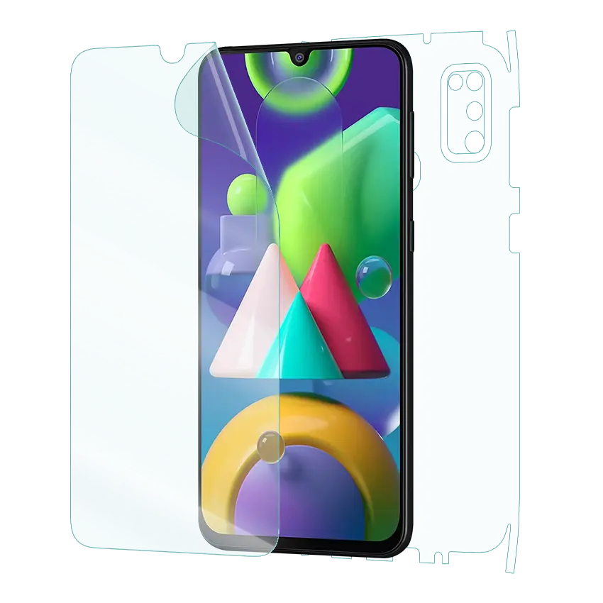 Screen Protector Best Tempered Glass For Samsung M21 Ultra Clear