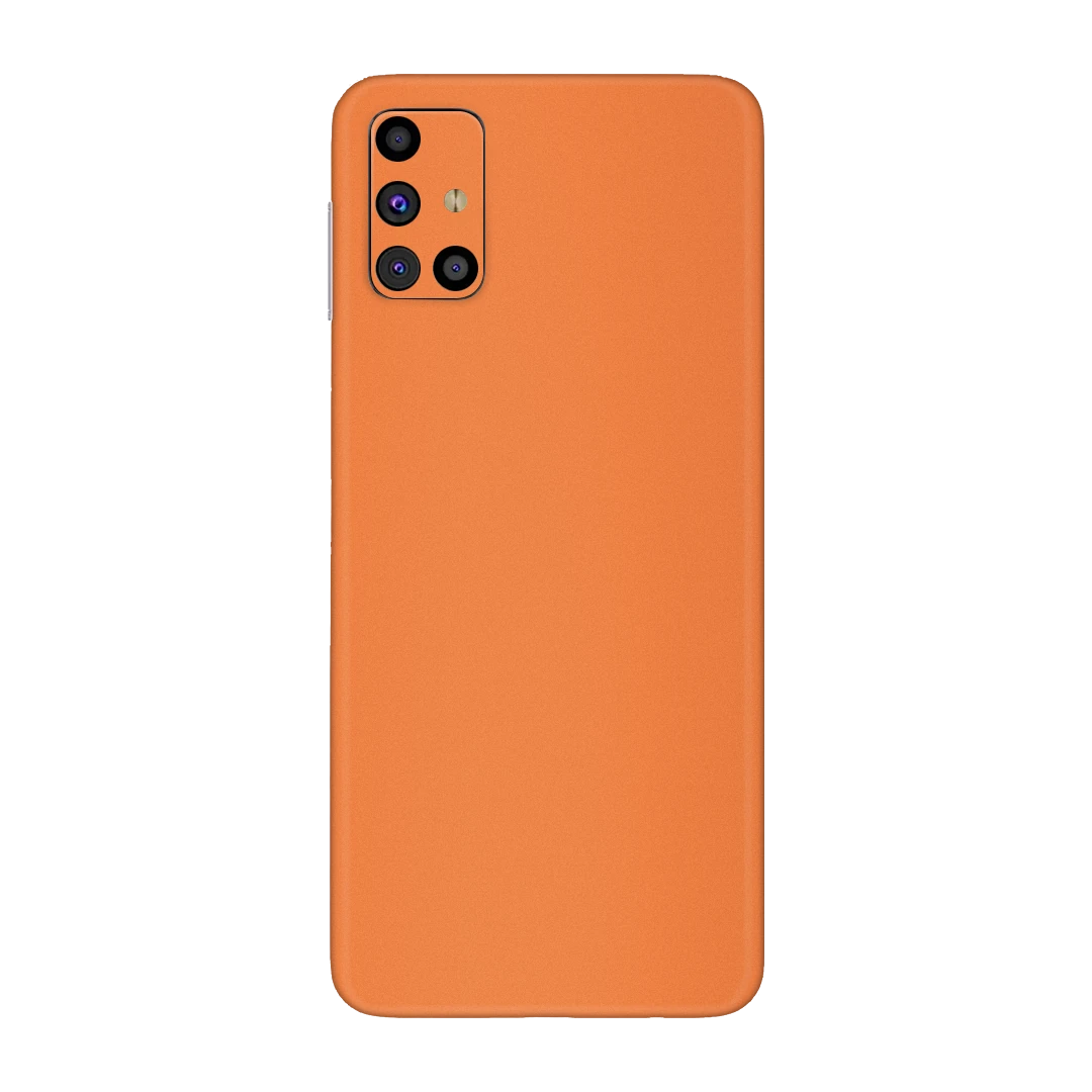 galaxy m31s cosmic orange mobile skins & wraps