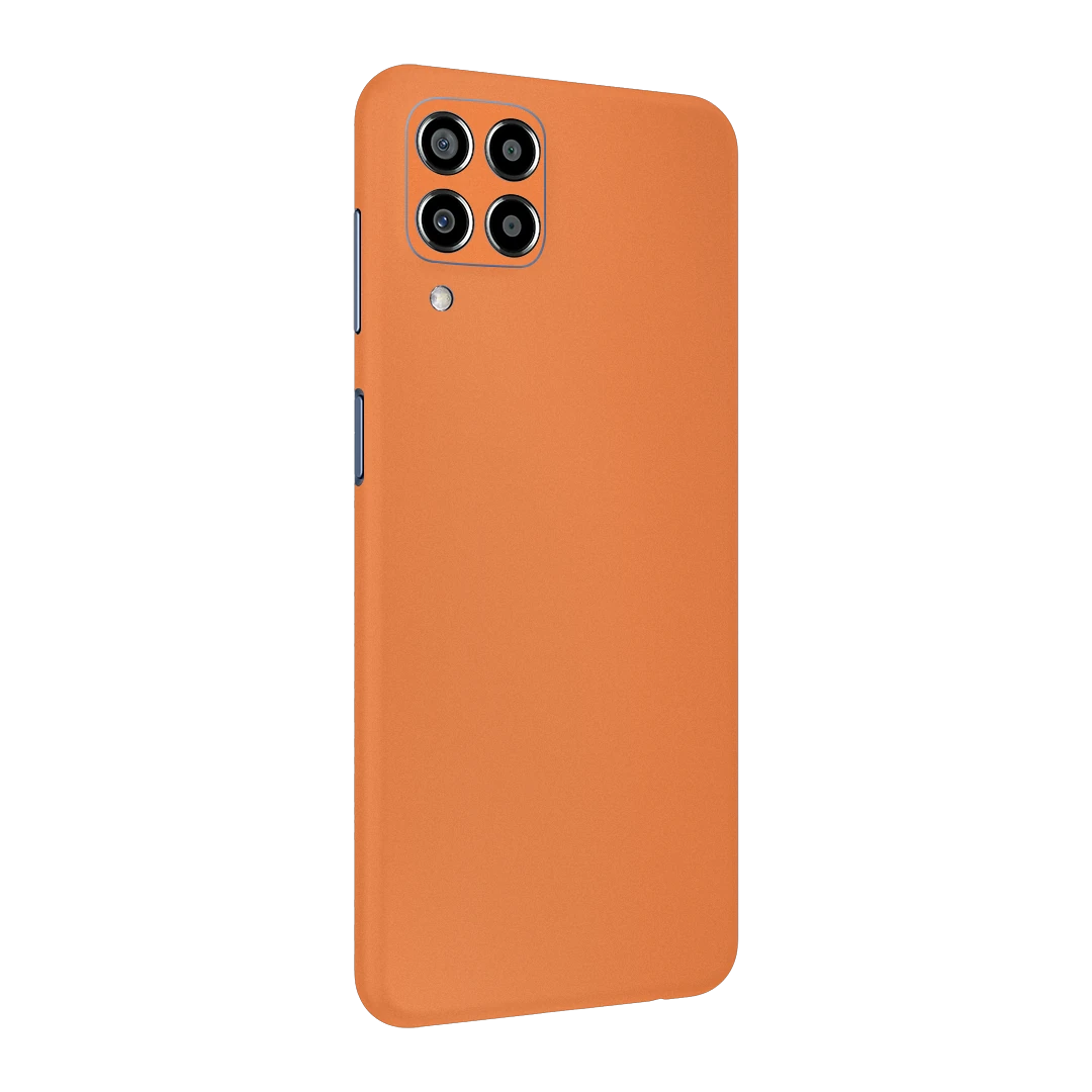galaxy m33 cosmic orange mobile skins & wraps