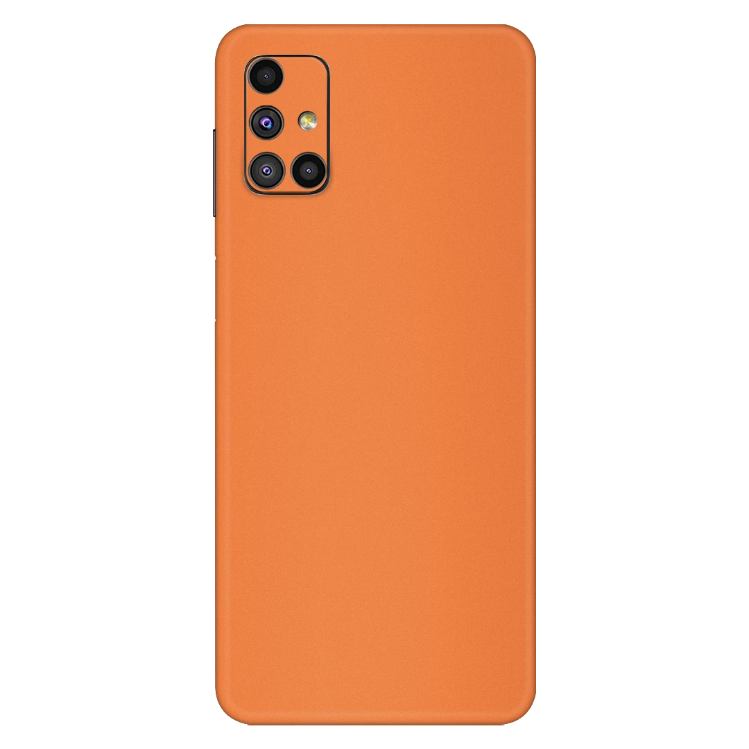 galaxy m51 cosmic orange mobile skins & wraps