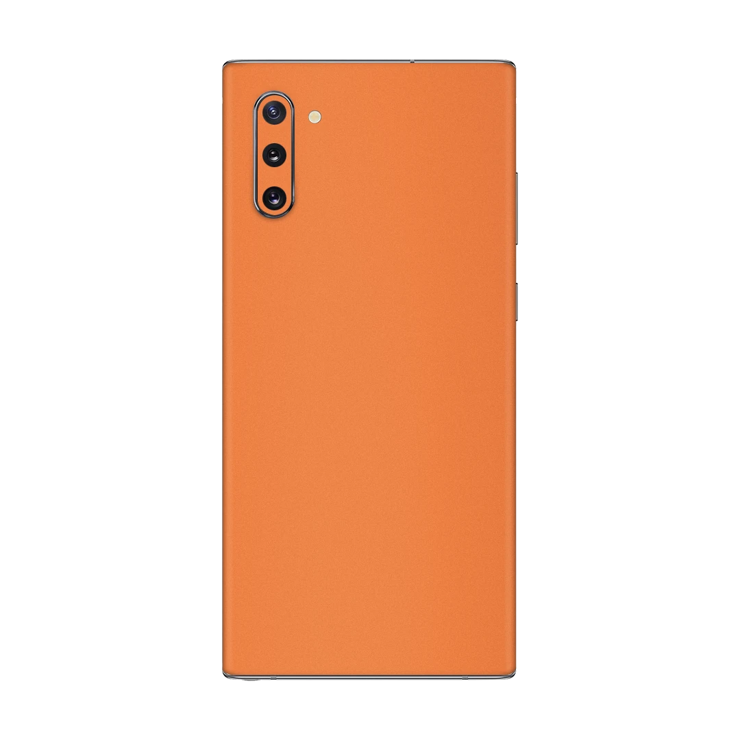 galaxy note 10 cosmic orange mobile skins & wraps