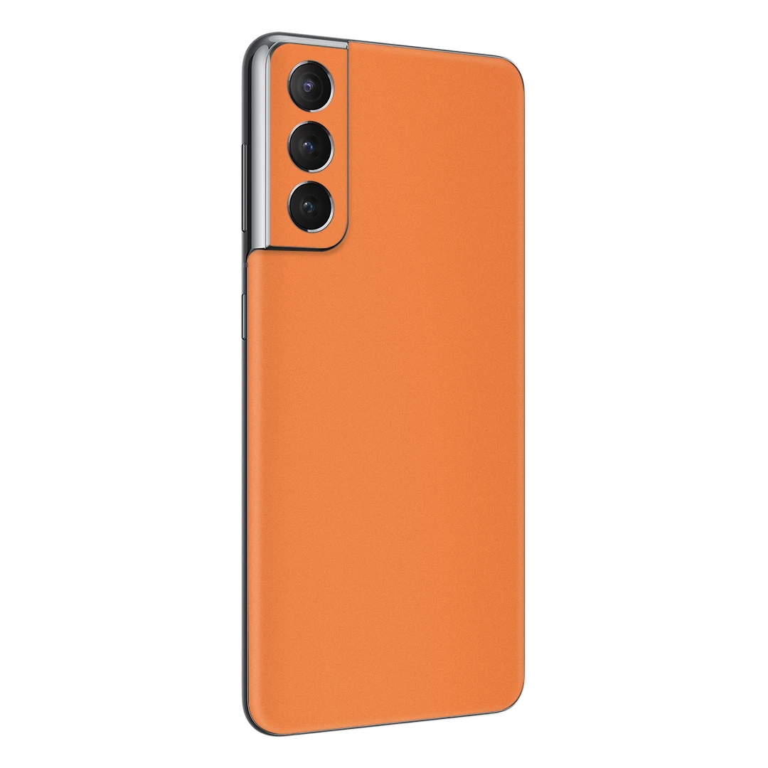 galaxy s21 plus cosmic orange mobile skins & wraps
