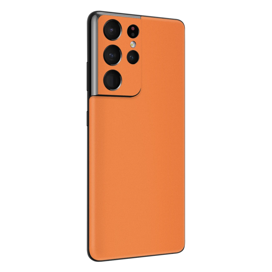 galaxy s21 ultra cosmic orange mobile skins & wraps