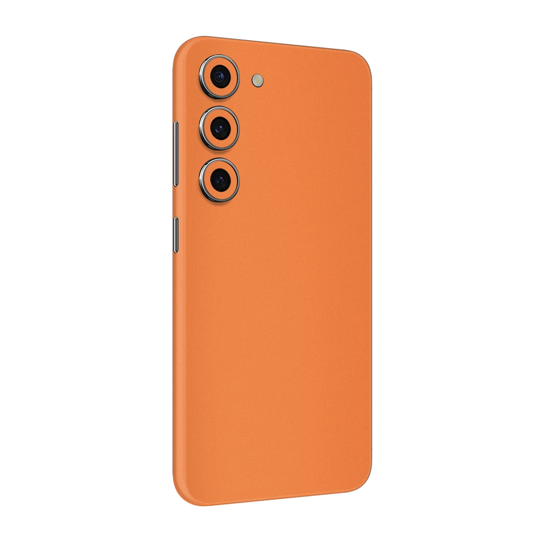 galaxy s23 plus cosmic orange mobile skins & wraps