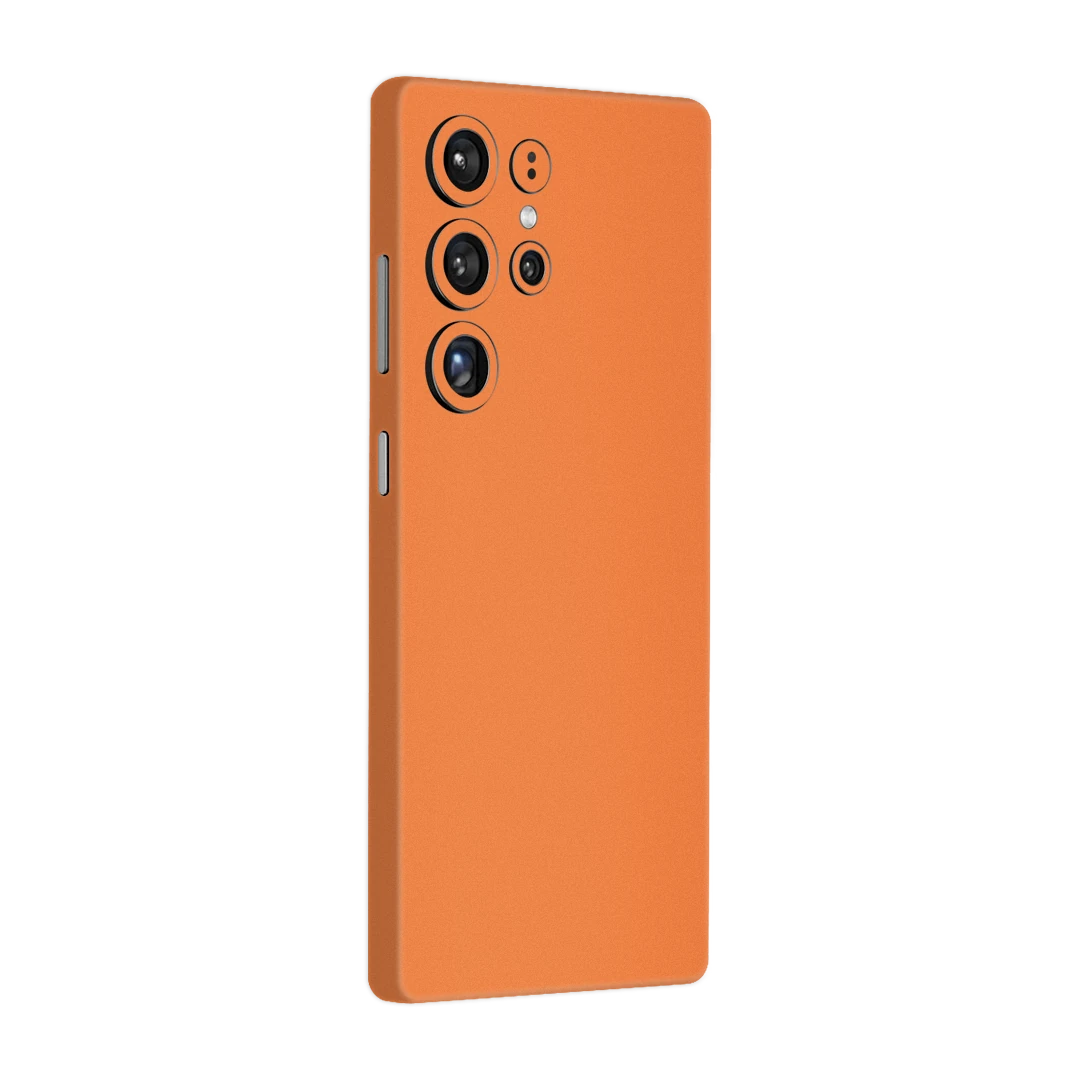 galaxy s25 ultra cosmic orange mobile skins & wraps