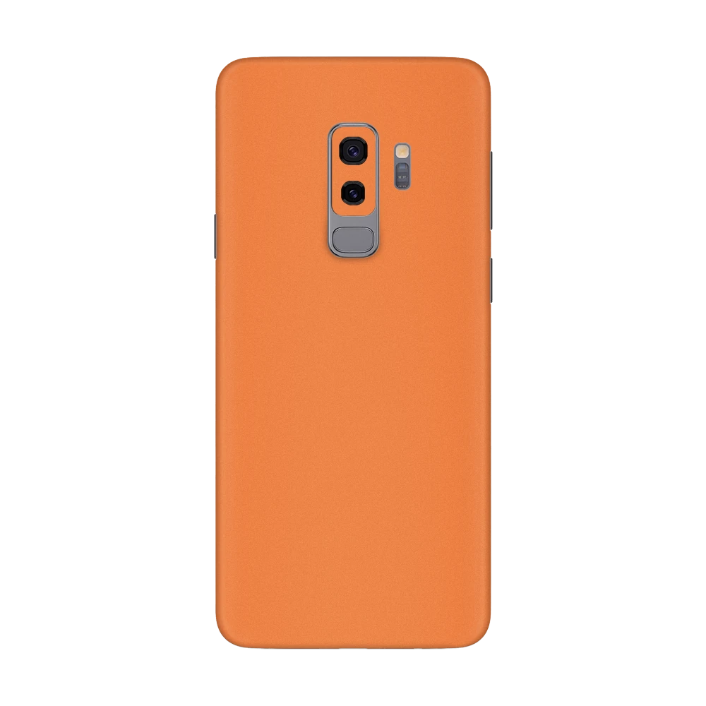 galaxy s9 plus cosmic orange mobile skins & wraps
