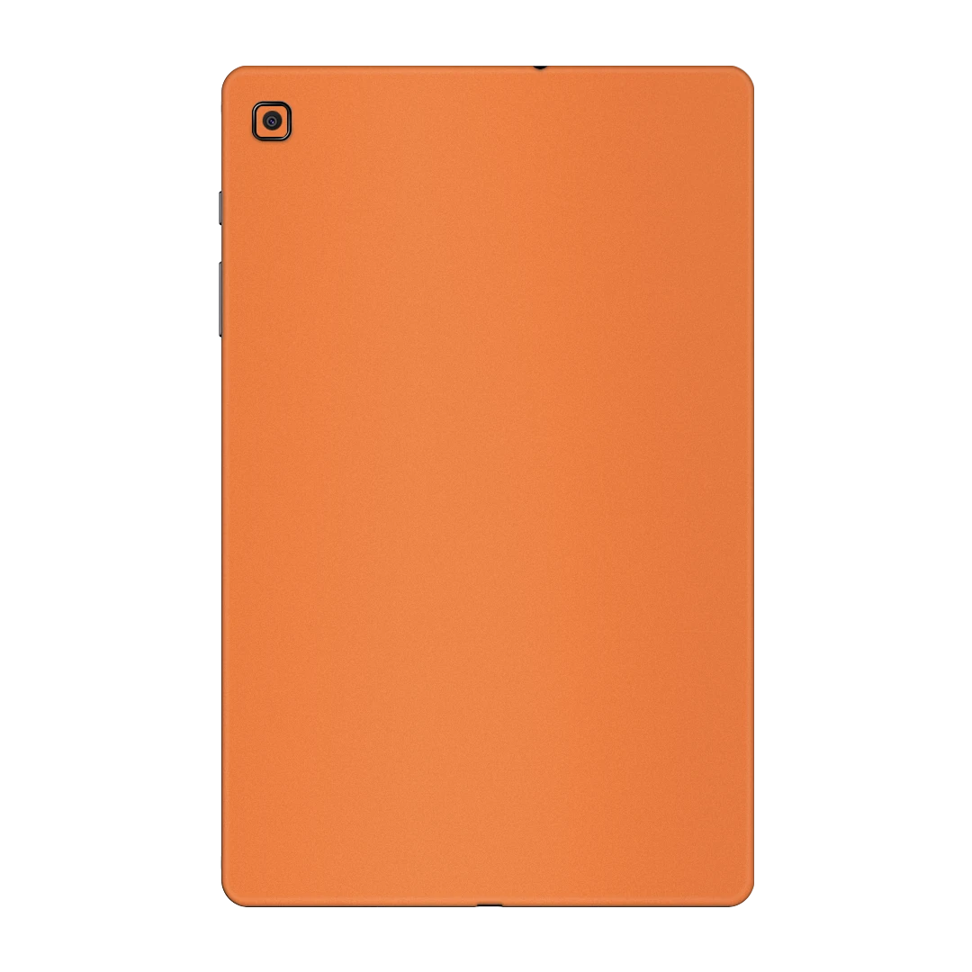 samsung galaxy tab s6 lite cosmic orange mobile skins & wraps