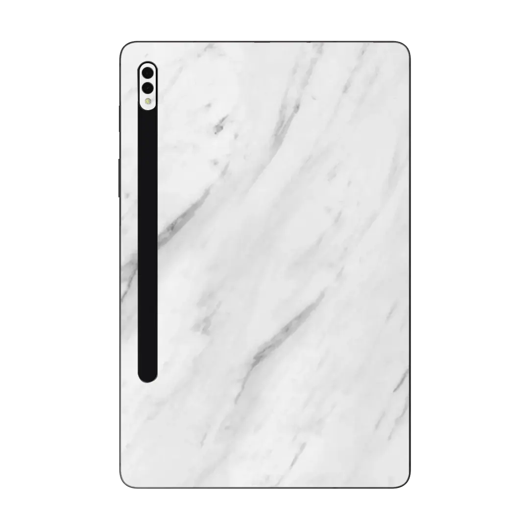 Preload Flat Back / White Marble