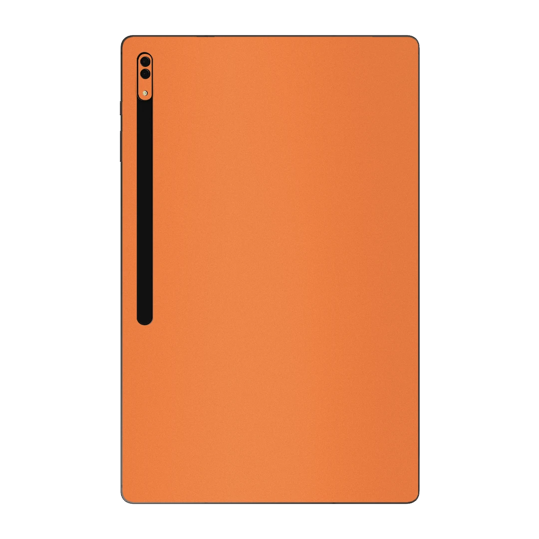 samsung galaxy tab s8 ultra cosmic orange mobile skins & wraps