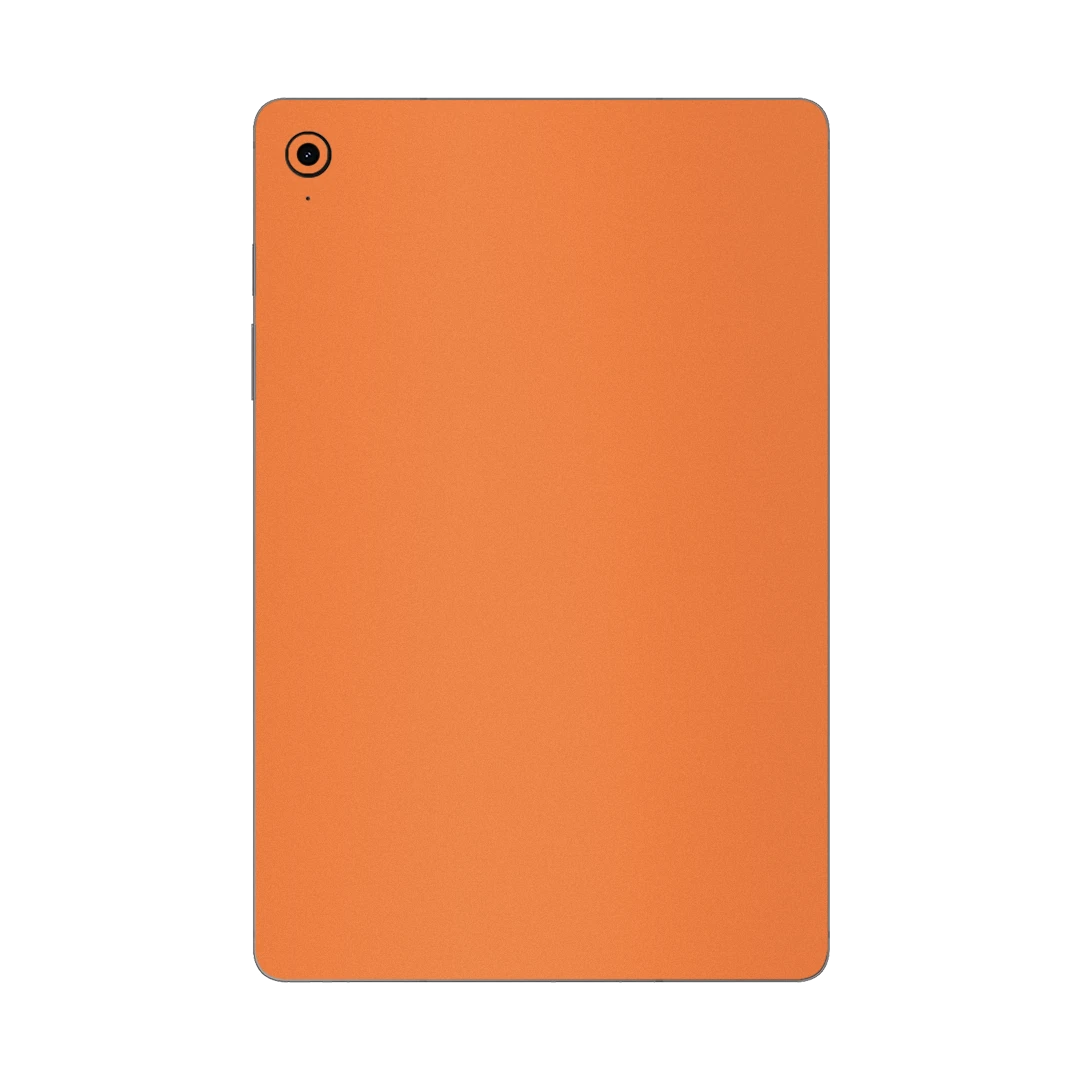 samsung galaxy tab s9 fe cosmic orange mobile skins & wraps