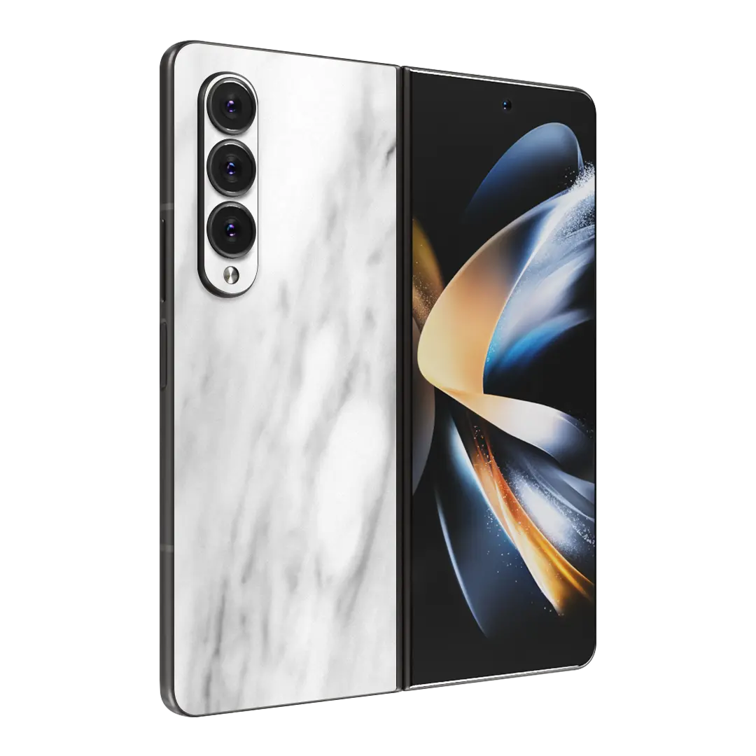 Preload Flat Back / White Marble