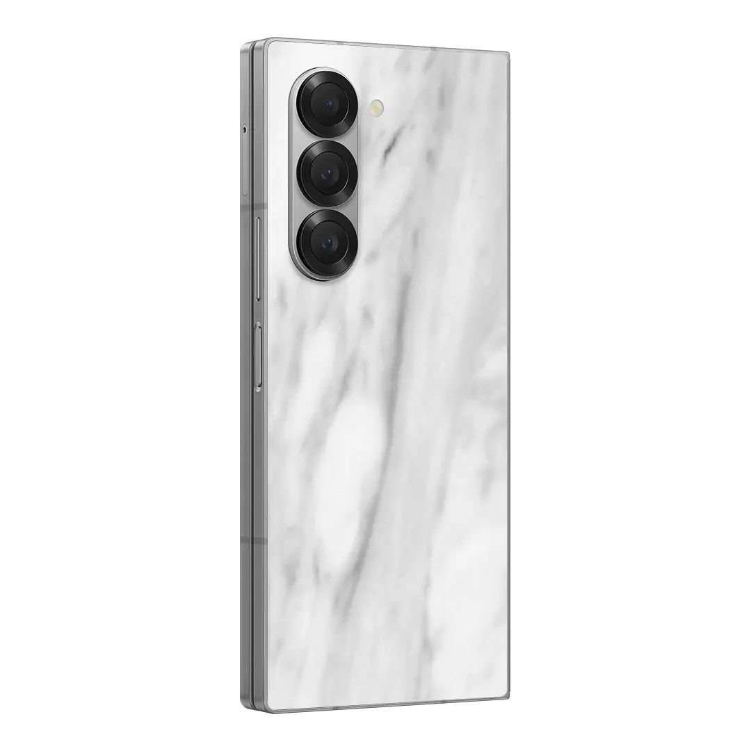 Preload Flat Back / White Marble