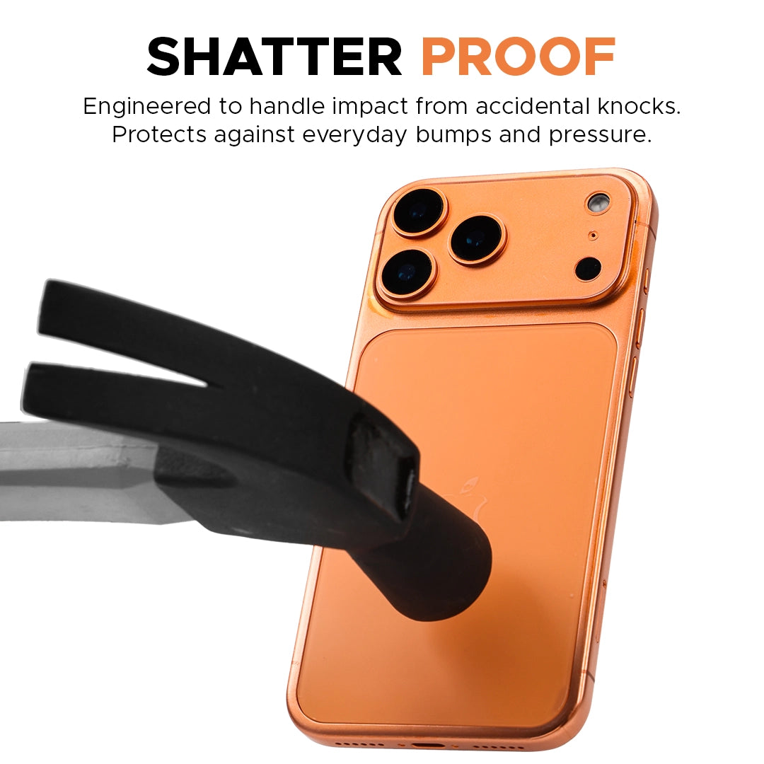 iPhone 17 Pro Shock Resistant Camera Plateau & Back Panel Protector