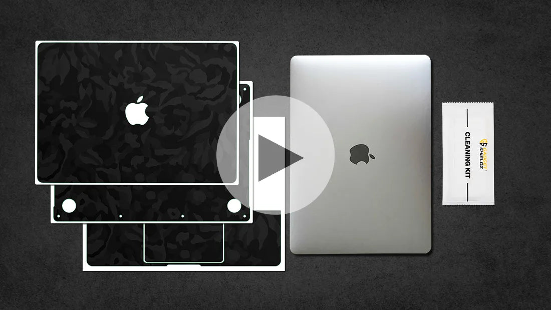 how to apply laptop & macbook skins, wraps & covers