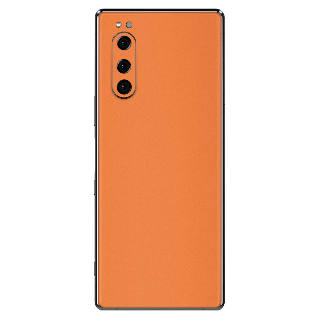 sony xperia 5 unlocked cosmic orange mobile skins & wraps