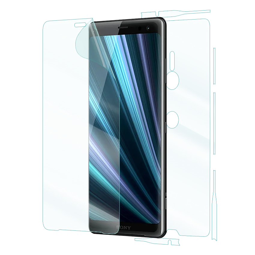 Pellicola In Vetro Temperato Per Sony Xperia XZ3 (9H): Protezione Trasparente Anti-Graffio