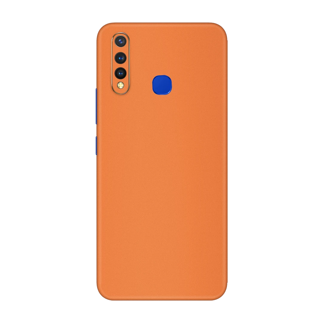 vivo u20 cosmic orange mobile skins & wraps