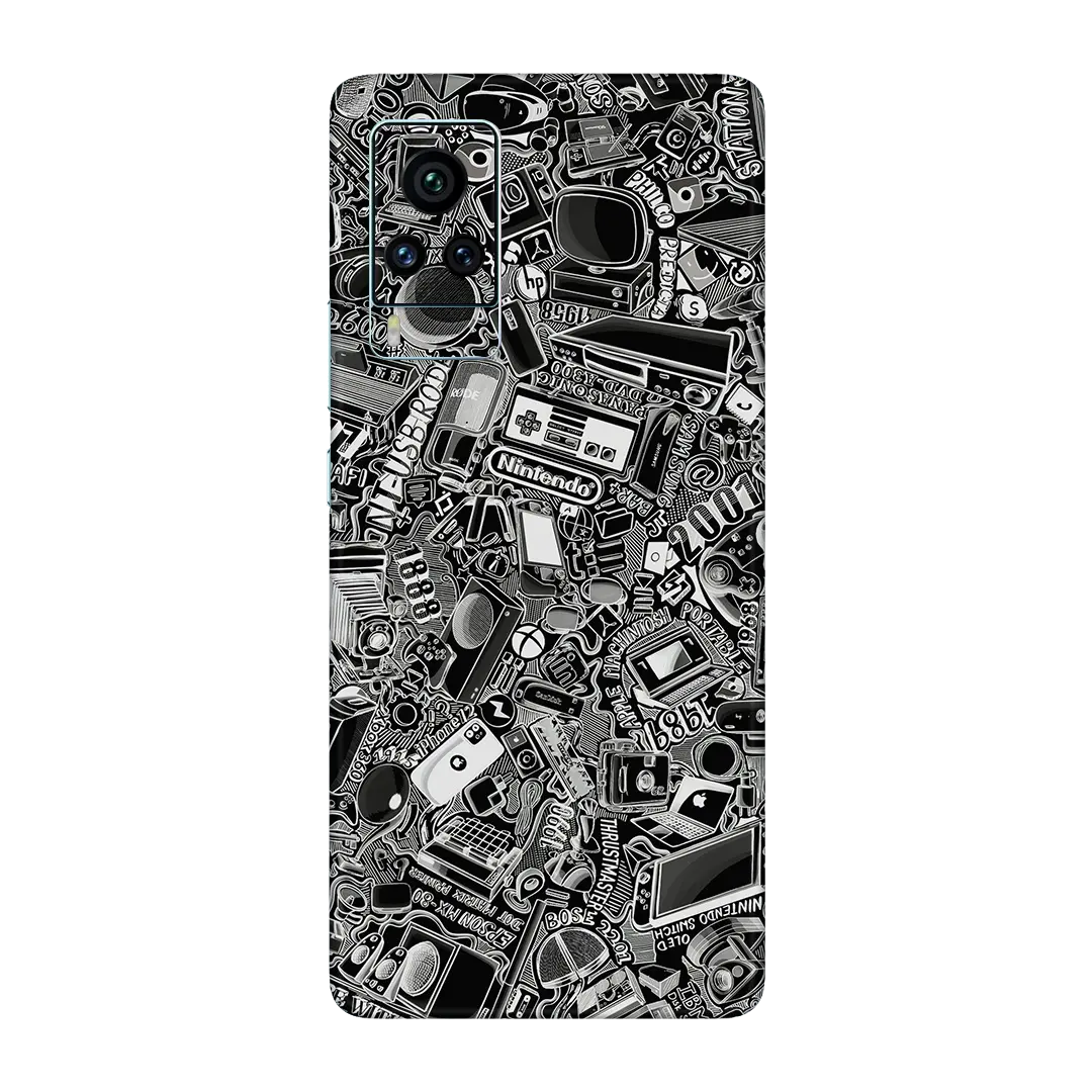 Preload Full Back / Tech Camo Dark