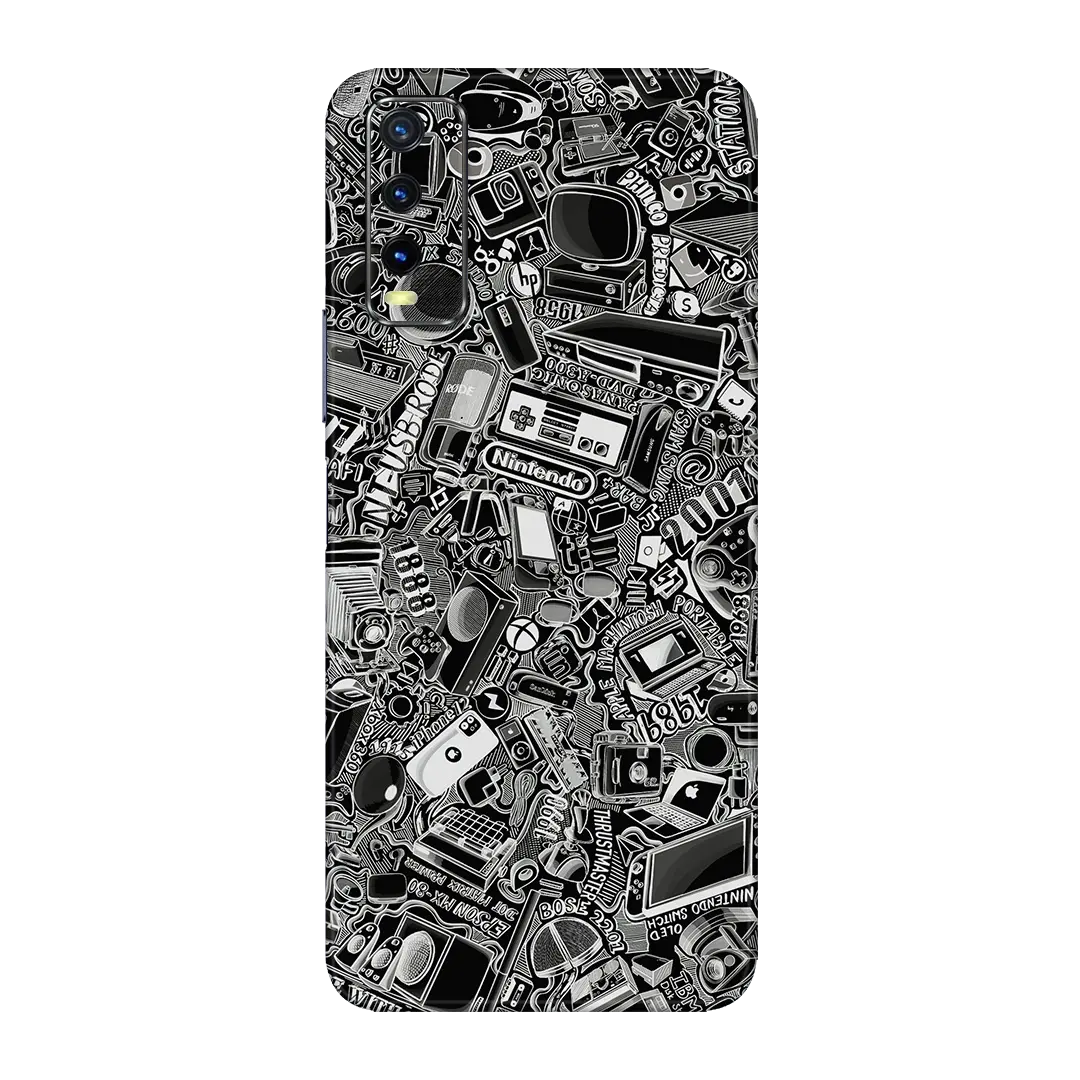 Preload Full Back / Tech Camo Dark