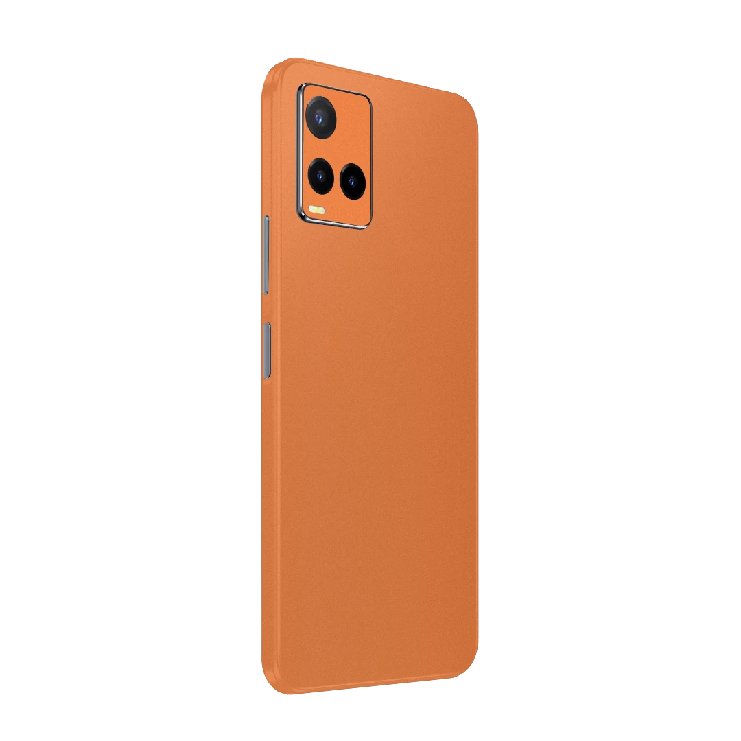 vivo y33s cosmic orange mobile skins & wraps