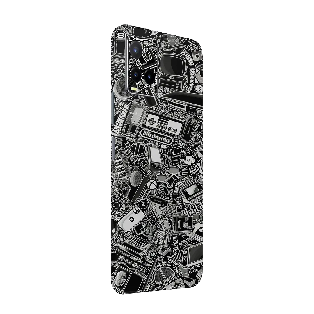Preload Full Back / Tech Camo Dark