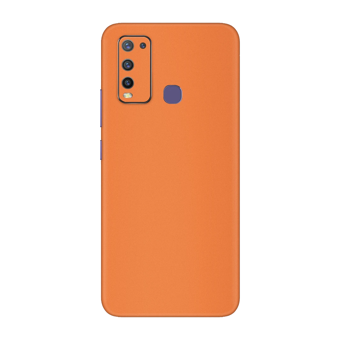 vivo y50 cosmic orange mobile skins & wraps