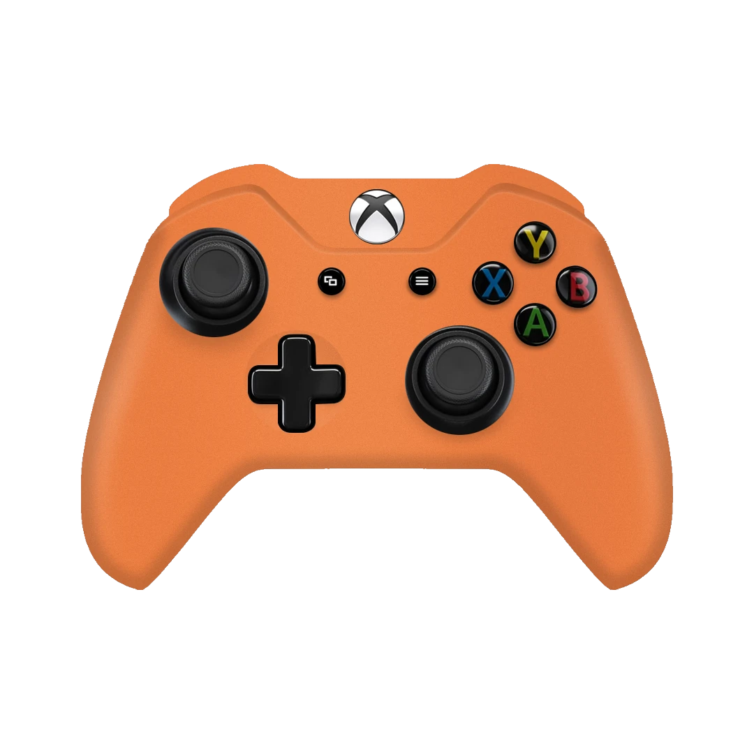 xbox one controller cosmic orange mobile skins & wraps