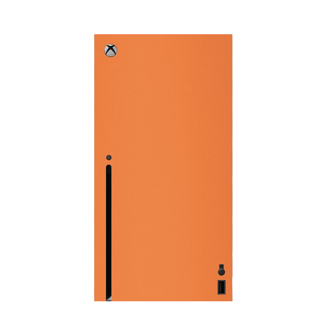 xbox series x cosmic orange mobile skins & wraps