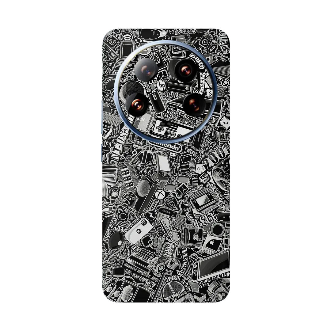Preload Full Back / Tech Camo Dark